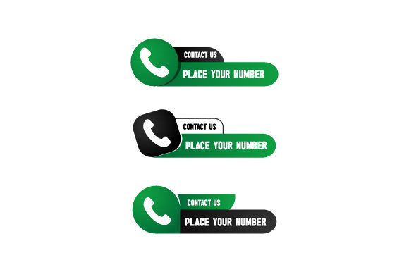 Contact Us Banner Design Template