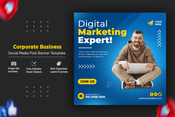 Corporate Social Media Banner Template: A Professional Solution for Modern Marketing