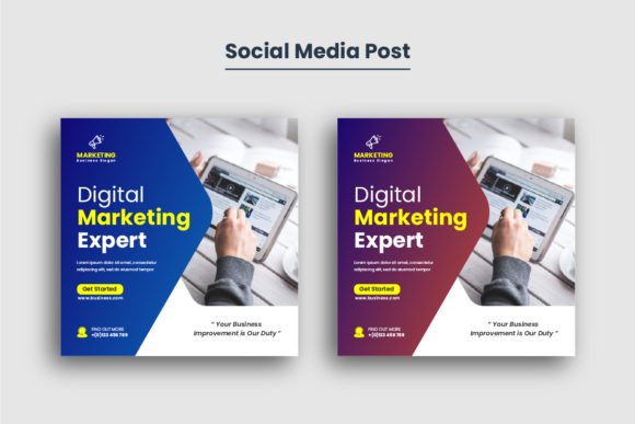 Corporate Social Media Post Template: A Powerful Tool for Digital Business Marketing