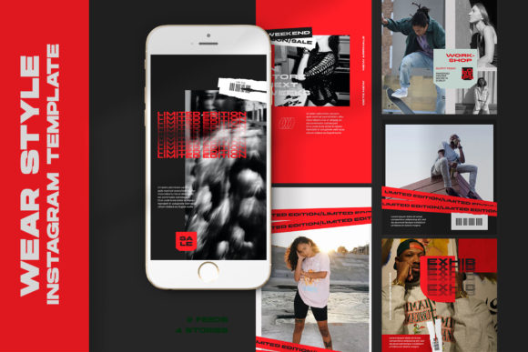 Elevate Your Feed with Wear Year Instagram Templates