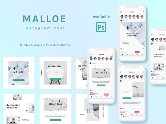 Elevating Brand Identity with the Malloe Instagram Template