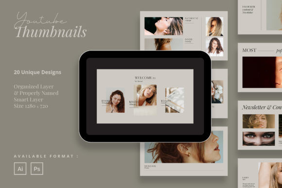 Elevating Digital Presence: The Strategic Power of Minimalist Beauty Youtube Thumbnail Designs