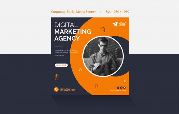 Mastering Social Media Presence with the Digital Social Banner Template