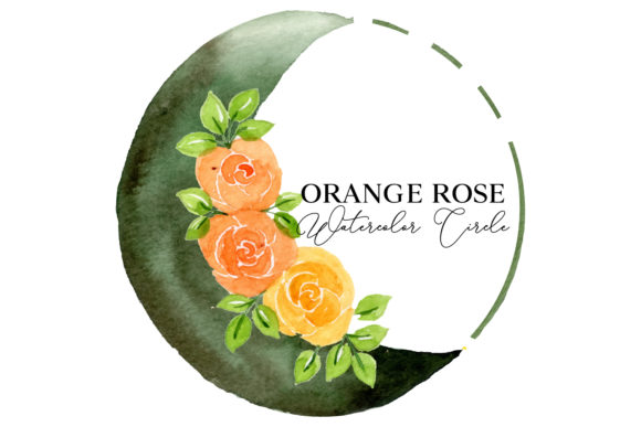 Orange Rose Circle Pattern: A Versatile Design for Creative Projects