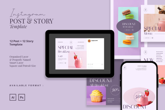 Soft Touch Food Instagram Posts Stories Guide